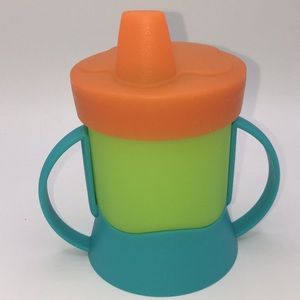Tupperware Sip N Care Tumbler Toddler Spout Training Cup with Handles Baby